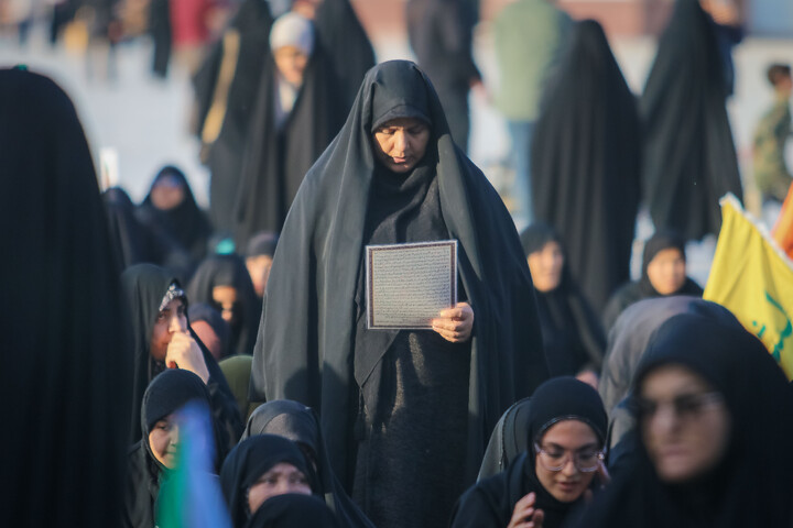 تصاویر/ اقامه نماز استغاثه در مسجد مقدس جمکران