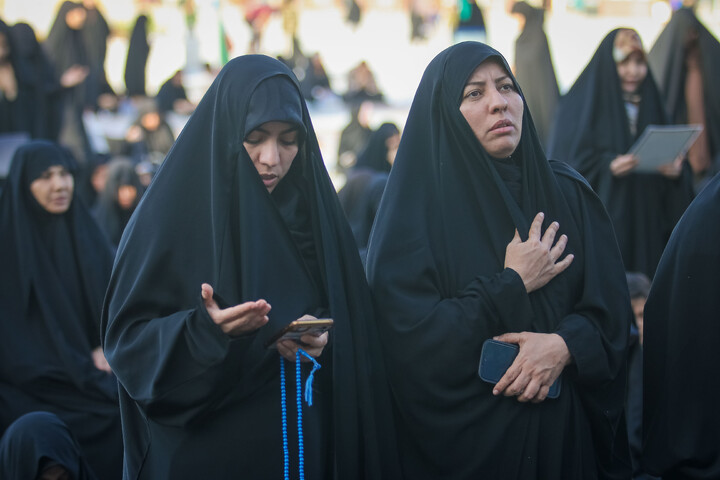 تصاویر/ اقامه نماز استغاثه در مسجد مقدس جمکران
