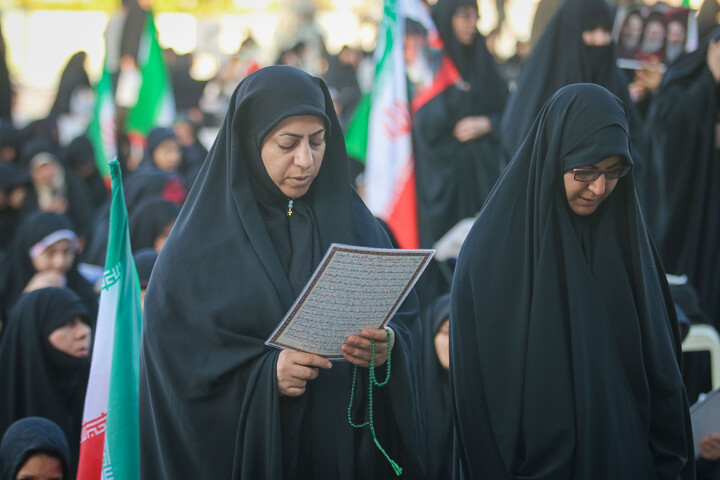 تصاویر/ اقامه نماز استغاثه در مسجد مقدس جمکران