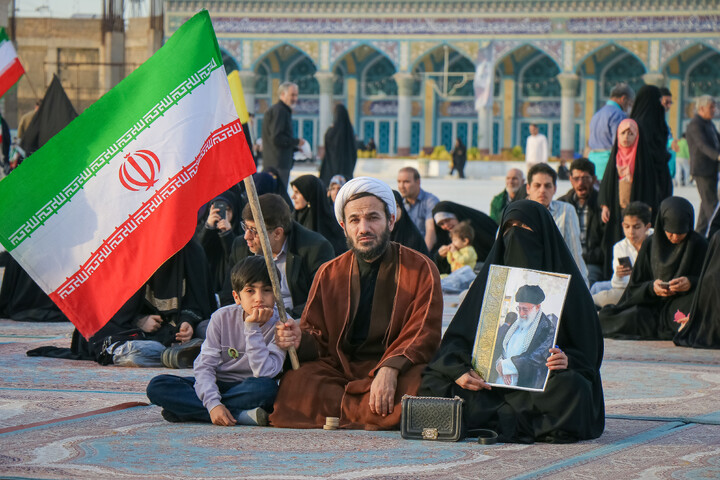 تصاویر/ اقامه نماز استغاثه در مسجد مقدس جمکران