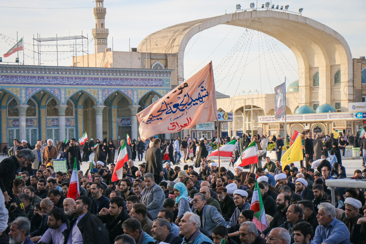 تصاویر/ اقامه نماز استغاثه در مسجد مقدس جمکران