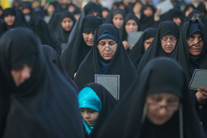 تصاویر/ اقامه نماز استغاثه در مسجد مقدس جمکران