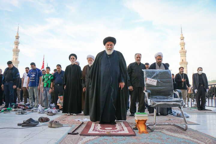 تصاویر/ اقامه نماز استغاثه در مسجد مقدس جمکران