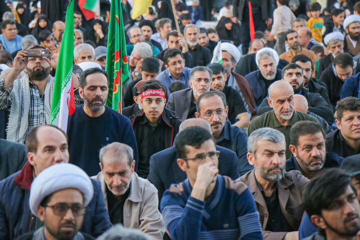 تصاویر/ اقامه نماز استغاثه در مسجد مقدس جمکران
