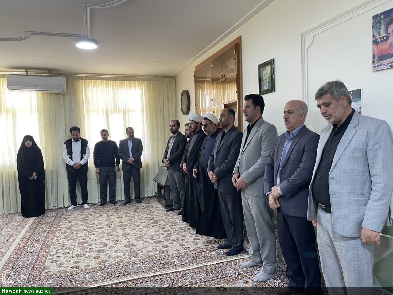 دیدار مسئولان دانشگاه علوم پزشکی با خانواده‌های شهدای جنگ رمضان