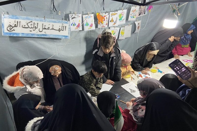 فعالیت موکب حوزه علمیه کرمانشاه در تجمع «نحن منتقمون» ادامه دارد+تصاویر