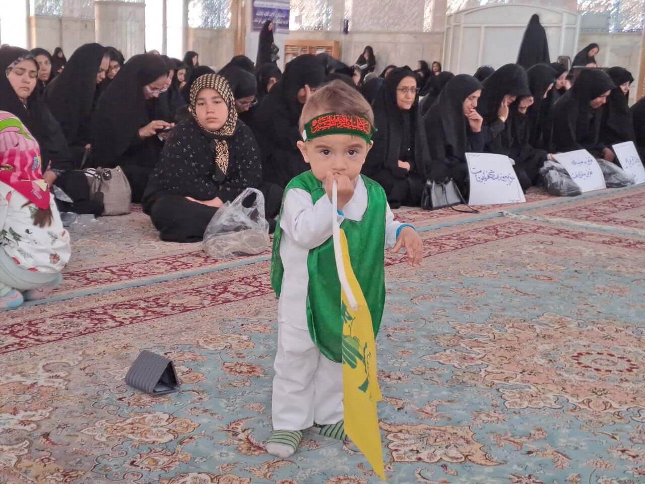 همایش شیرخواران انقلاب در شهرستان نائین