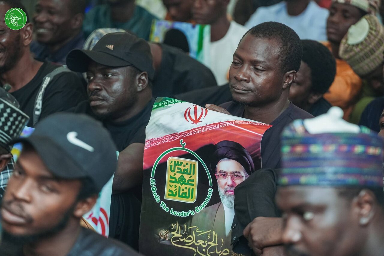 برگزاری مراسم چهلم شهادت سید قائد خامنه‌ای با حضور شیخ زکزاکی در ابوجا