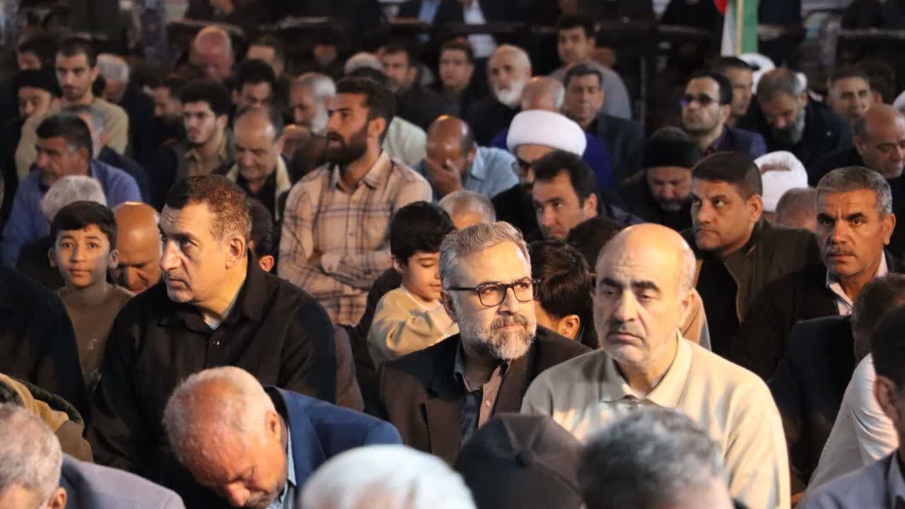 تصاویر/اقامه نماز عبادی سیاسی خرم آباد
