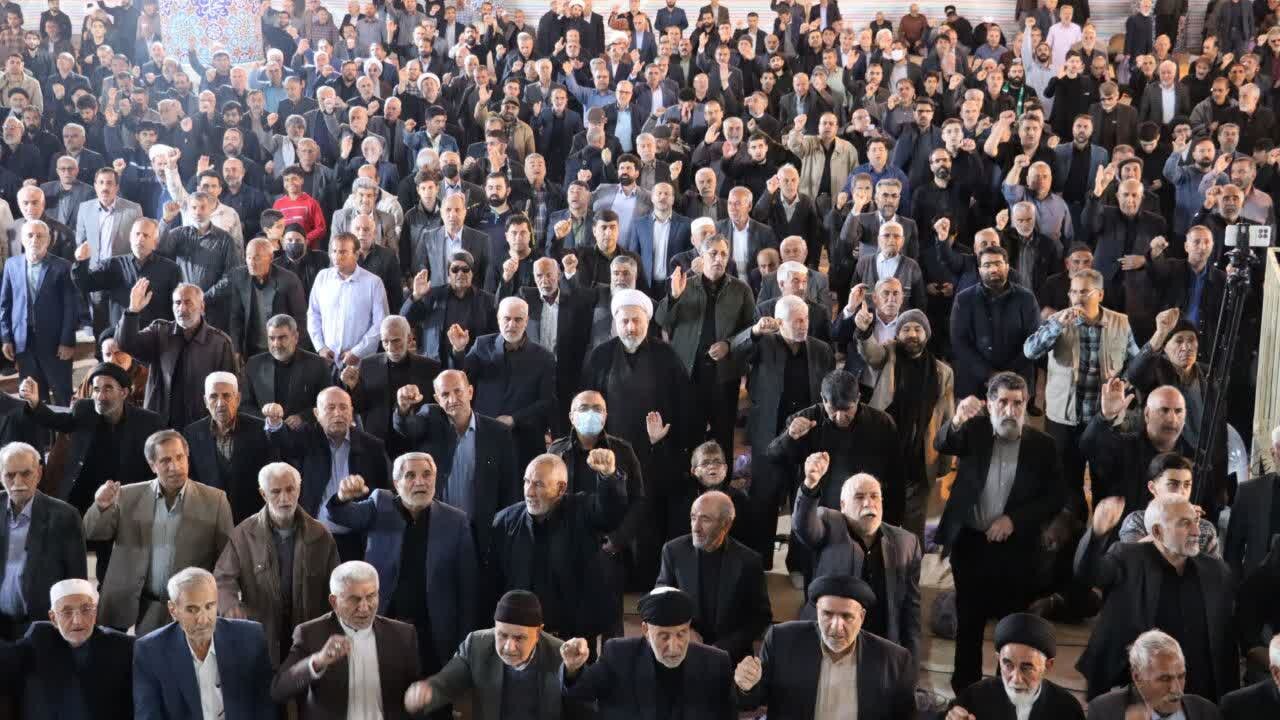 تصاویر/ اقامه نماز عبادی سیاسی خرم آباد