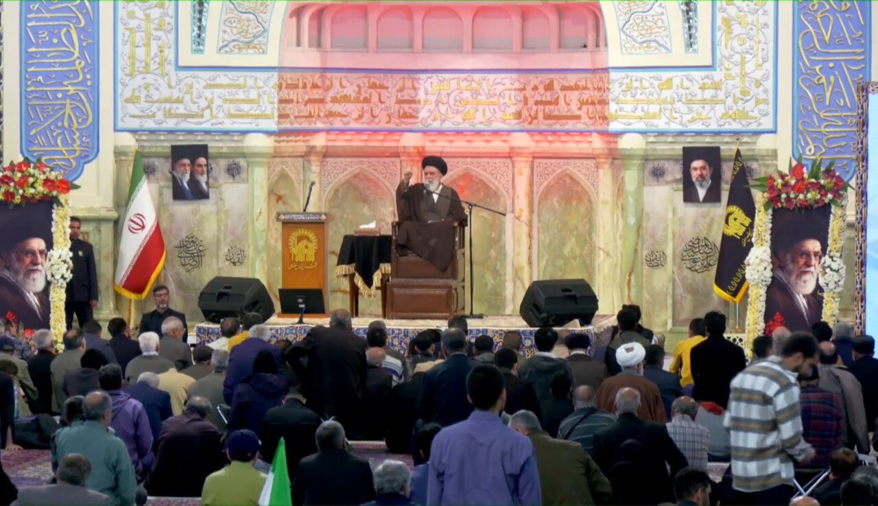سخنرانی آیت الله حسینی خراسانی در مراسم بزرگداشت رهبرشهید در حرم مطهر رضوی