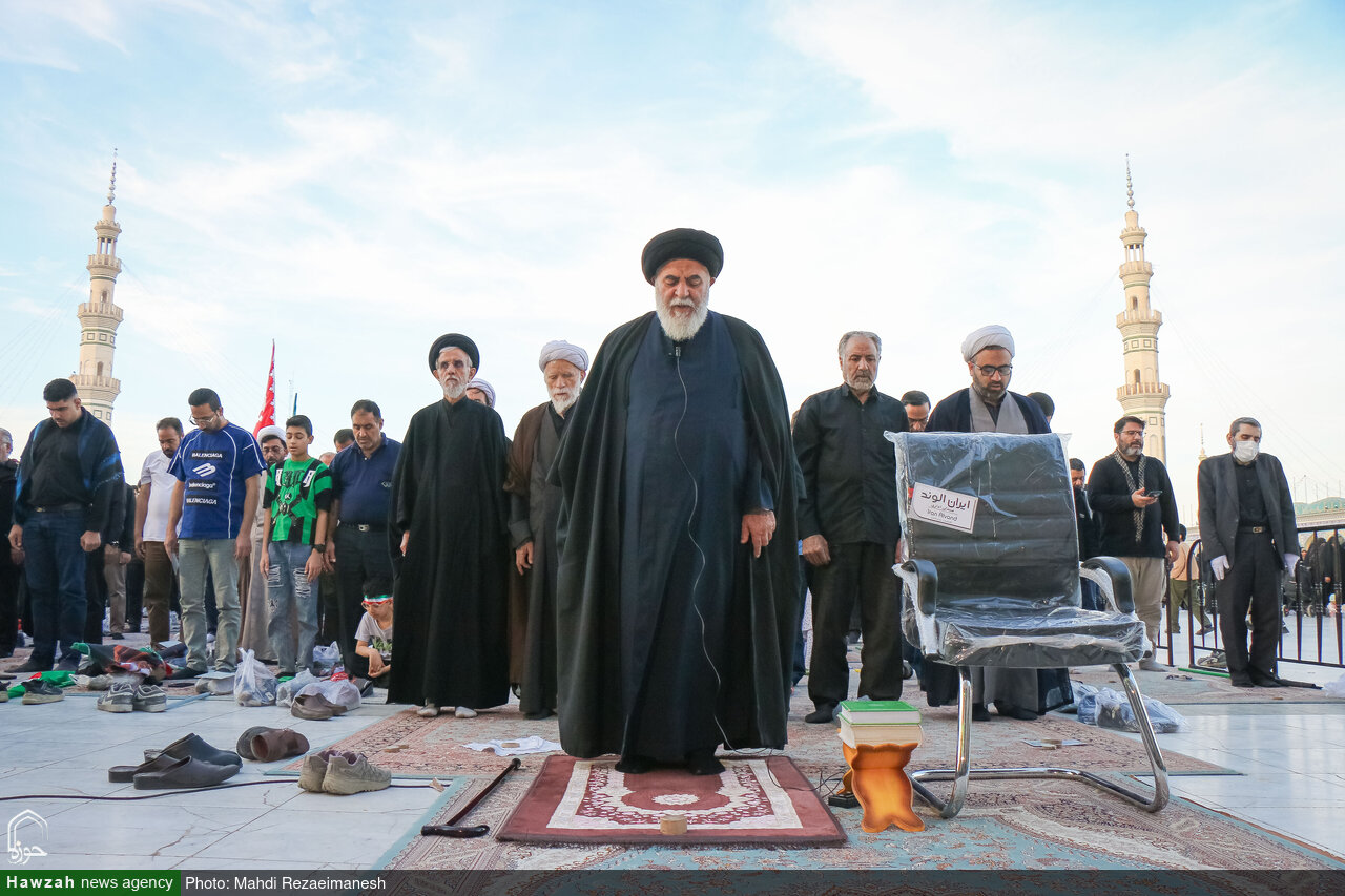 تصاویر/ اقامه نماز استغاثه در مسجد مقدس جمکران