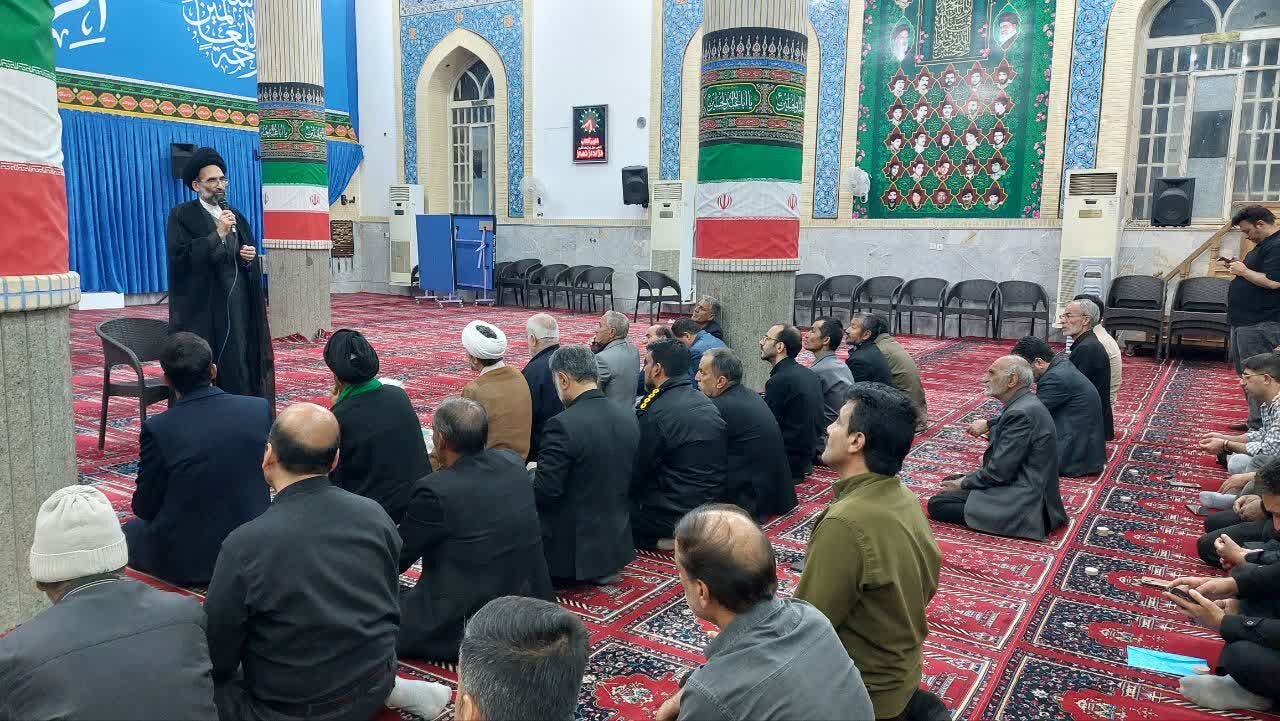 تصاویر/ حضور نماینده ولی‌فقیه در کاشان در مراسم اربعین شهادت شهید سید محمدحسین صفوی  در جوشقان مرکزی