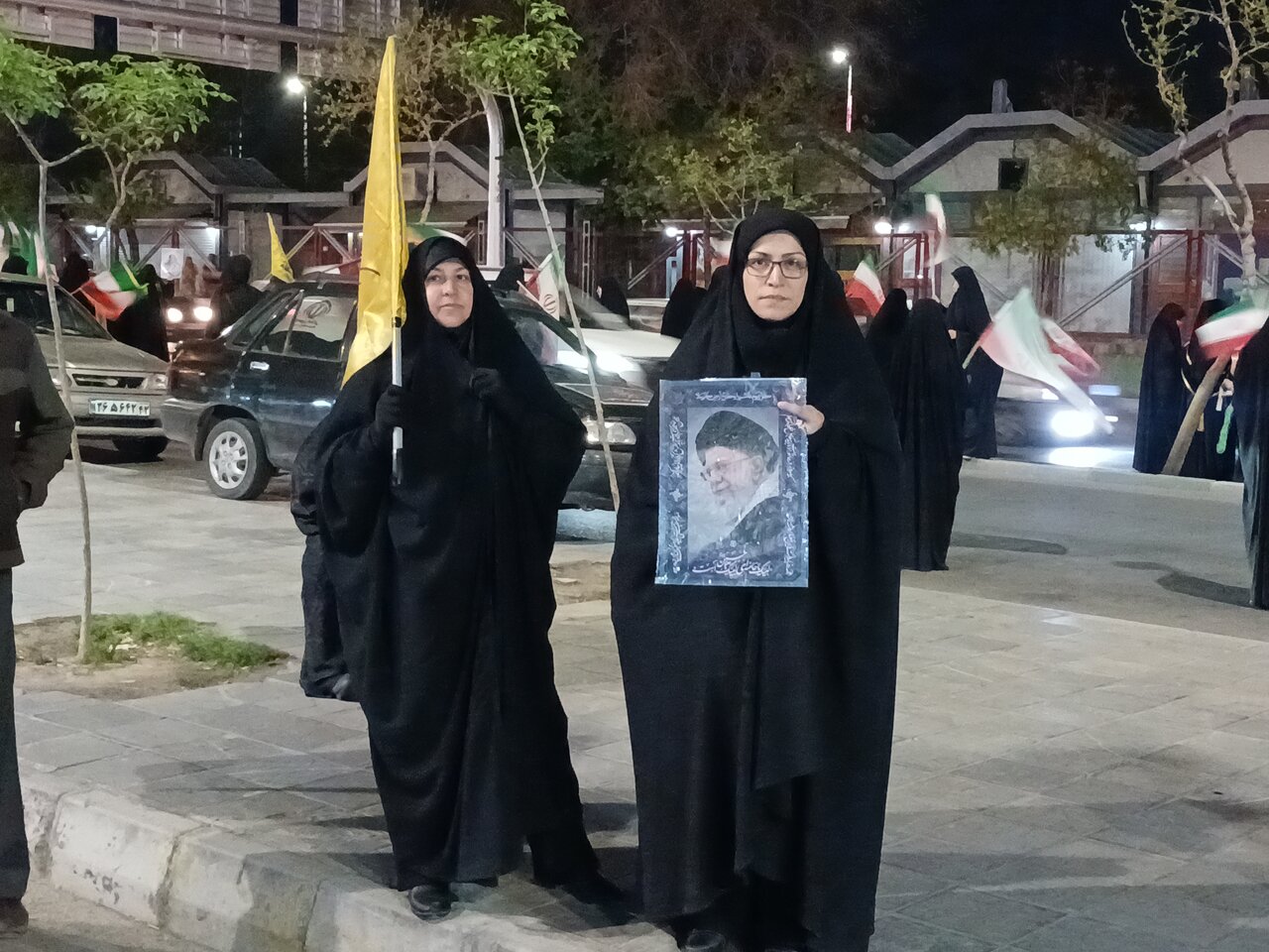 چهل ویکمین اجتماع مردمی در مقابل دانشگاه فردوسی