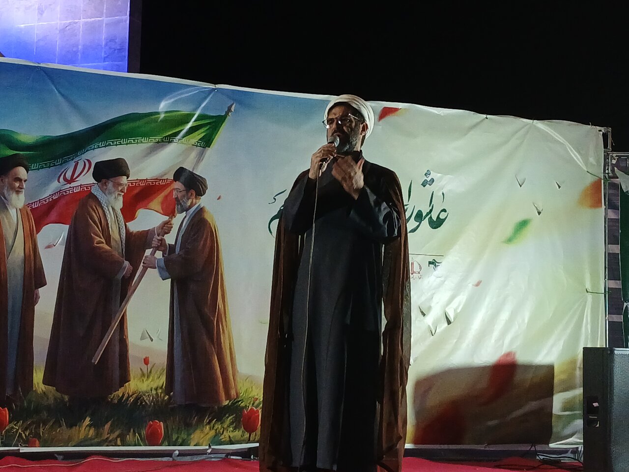 چهل ویکمین اجتماع مردمی در مقابل دانشگاه فردوسی