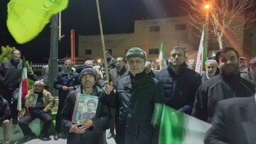 تصاویر / تجمع مردمی در شهر لاریجان در بیست و یکم فروردین