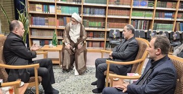 دیدار وزیر جهاد کشاورزی با آیت الله کریمی جهرمی
