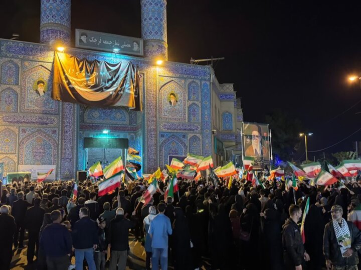 تصاویر/ چهل و یکمین شب ایستادگی مردم قرچک