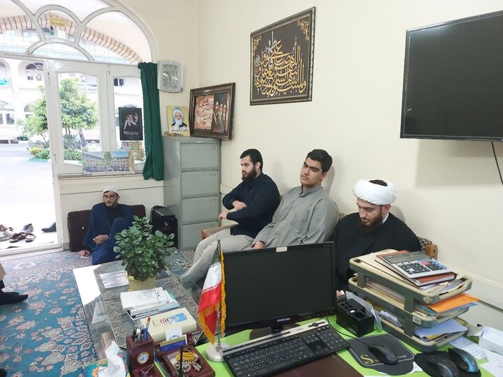 تصاویر | جلسه قرارگاه جهاد تبیین مدرسه علمیه خاتم الانبیاء(ص)