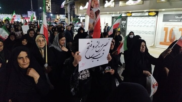 تصاویر / محمودآّباد همچنان در میدان حماسه سازی