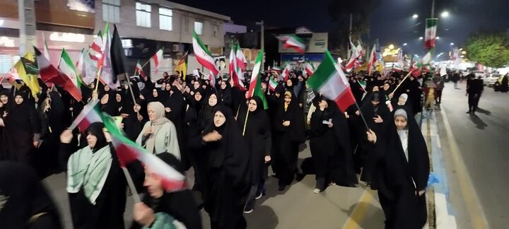 تصاویر / محمودآّباد همچنان در میدان حماسه سازی