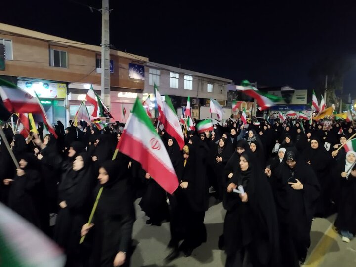 تصاویر / محمودآّباد همچنان در میدان حماسه سازی