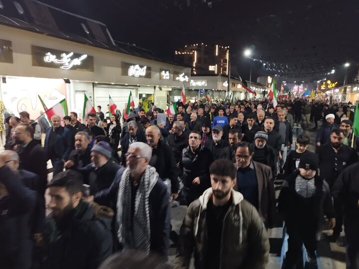 تصاویر / محمودآّباد همچنان در میدان حماسه سازی