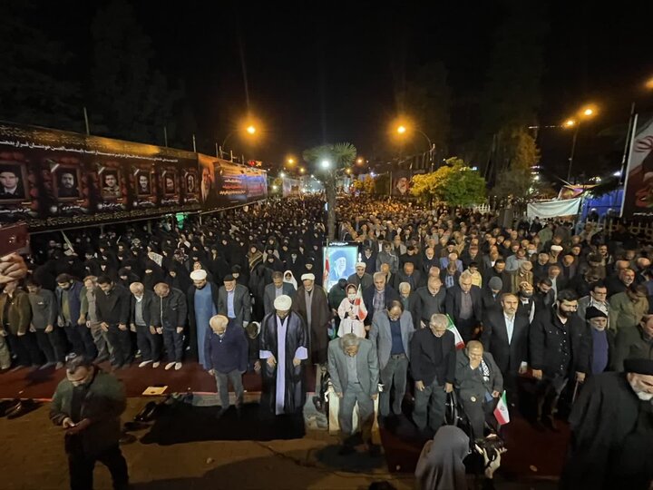 تصاویر / نماز استغاثه به امام زمان (عج)، به امامت حجت الاسلام و المسلمین حسینی، امام جمعه شهرستان نوشهر