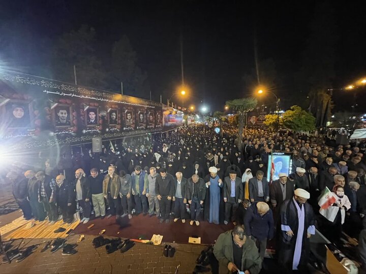 تصاویر / نماز استغاثه به امام زمان (عج)، به امامت حجت الاسلام و المسلمین حسینی، امام جمعه شهرستان نوشهر