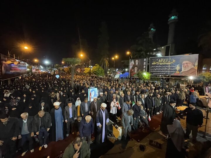 تصاویر / نماز استغاثه به امام زمان (عج)، به امامت حجت الاسلام و المسلمین حسینی، امام جمعه شهرستان نوشهر