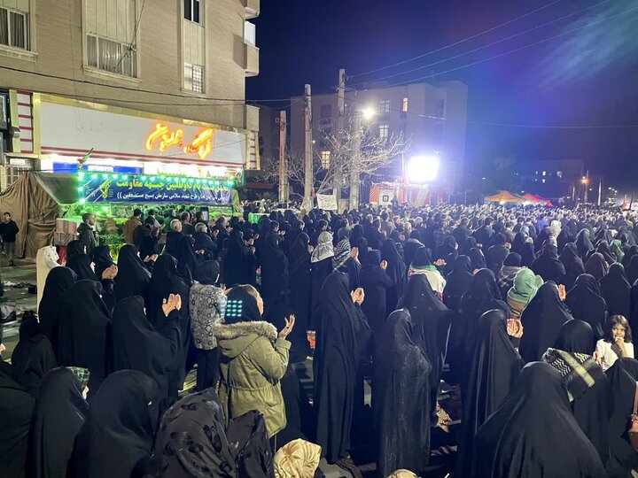 تصاویر/ چهل و یکمین اجتماع شبانه و اقامه نماز استغاثه در ملارد