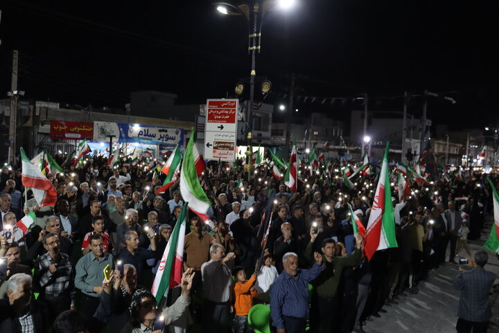 تصاویر/ بندر دیّر در چهل و یکمین اجتماع خیابانی