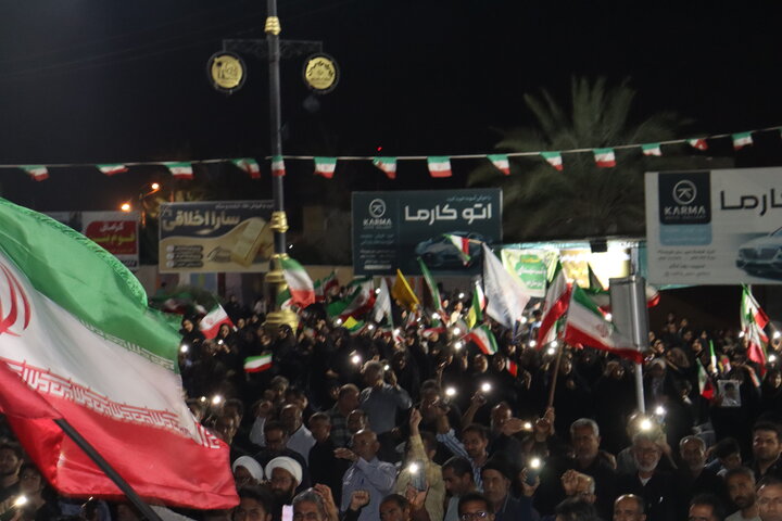 تصاویر/ بندر دیّر در چهل و یکمین اجتماع خیابانی