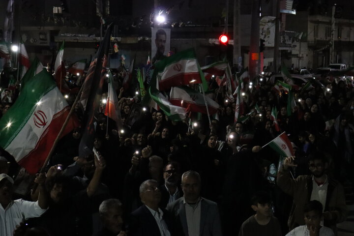 تصاویر/ بندر دیّر در چهل و یکمین اجتماع خیابانی