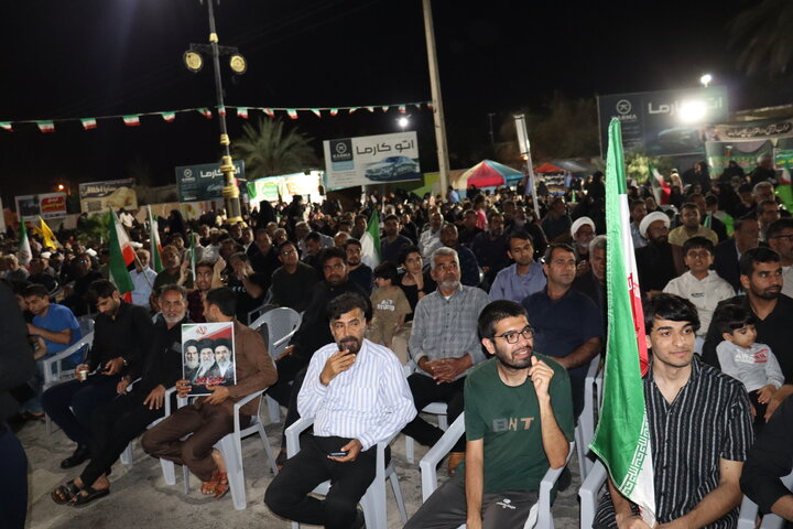تصاویر/ بندر دیّر در چهل و یکمین اجتماع خیابانی