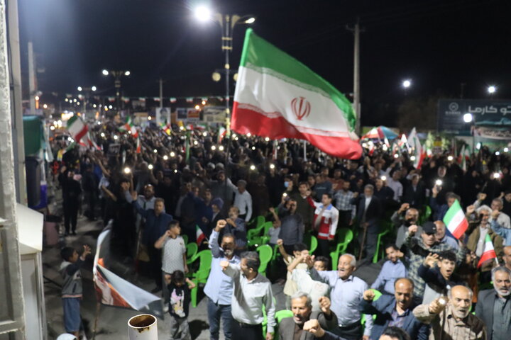 تصاویر/ بندر دیّر در چهل و یکمین اجتماع خیابانی