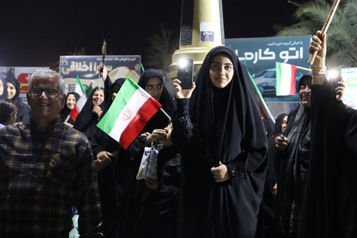تصاویر/ بندر دیّر در چهل و یکمین اجتماع خیابانی