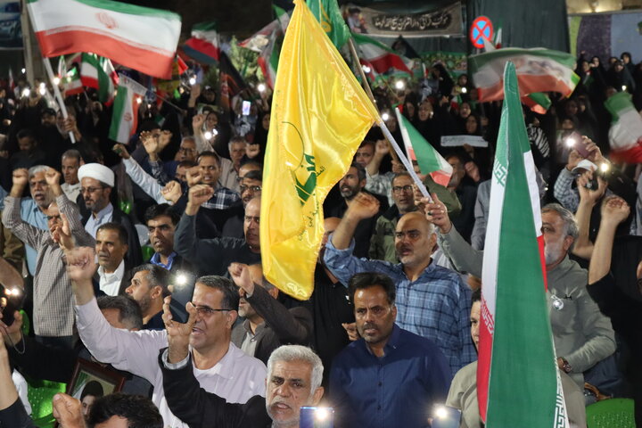تصاویر/ بندر دیّر در چهل و یکمین اجتماع خیابانی