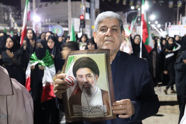 تصاویر/ بندر دیّر در چهل و یکمین اجتماع خیابانی