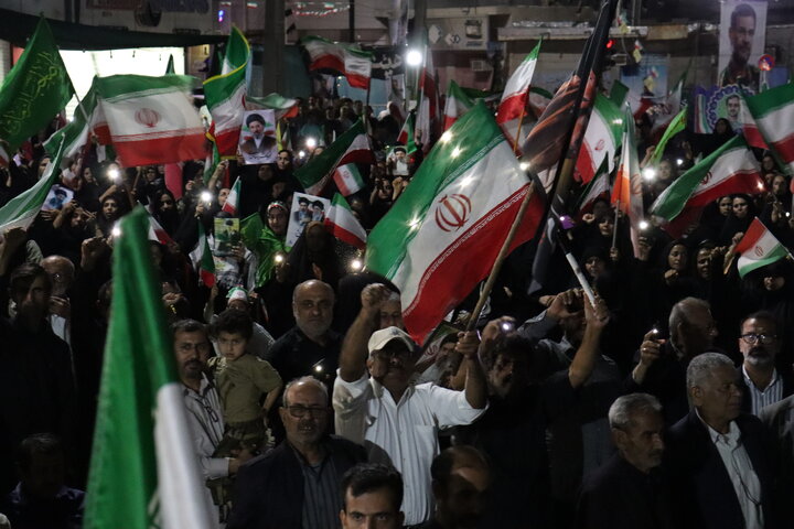 تصاویر/ بندر دیّر در چهل و یکمین اجتماع خیابانی