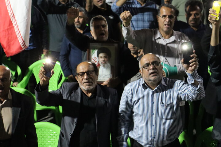 تصاویر/ بندر دیّر در چهل و یکمین اجتماع خیابانی