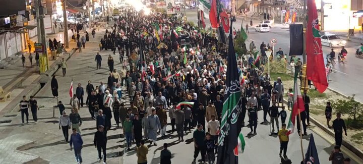 تصاویر/ اربعین قائد امت در چغادک