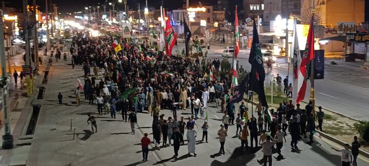 تصاویر/ اربعین قائد امت در چغادک