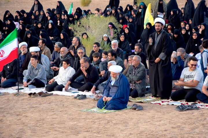 تصاویر/چهارمین مراسم بزرگ استغاثه به حضرت حجت ابن الحسن در آران وبیدگل