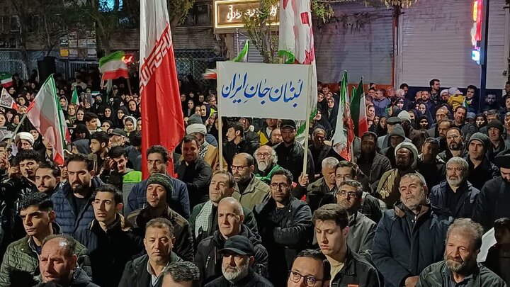 تصاویر/ چهل و یکمین شب حماسه در میاندوآب و اقامه نماز استغاثه
