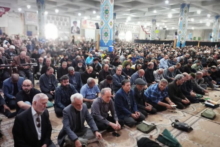 تصاویر/مراسم اربعین شهادت رهبر شهید انقلاب اسلامی از طرف نماینده ولی‌فقیه درکاشان