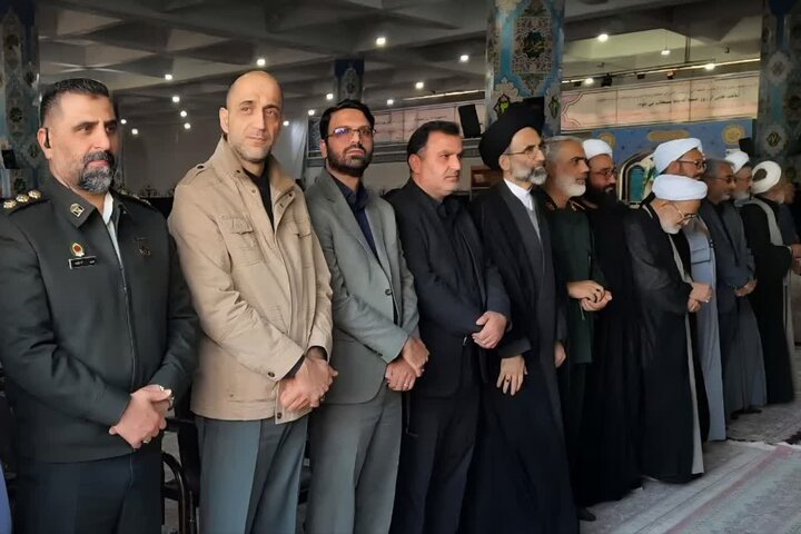 تصاویر/مراسم اربعین شهادت رهبر شهید انقلاب اسلامی از طرف نماینده ولی‌فقیه درکاشان