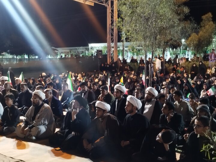 تصاویر/خروش مردم زاهدان در خونخواهی رهبر شهید