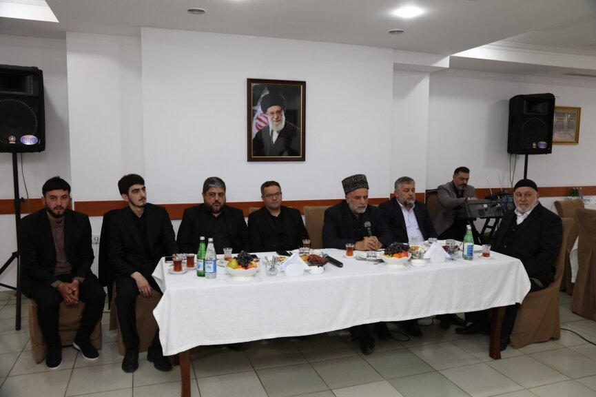 برگزاری مراسم چهلم شهادت آیتالله العظمی سید علی خامنهای در باکو