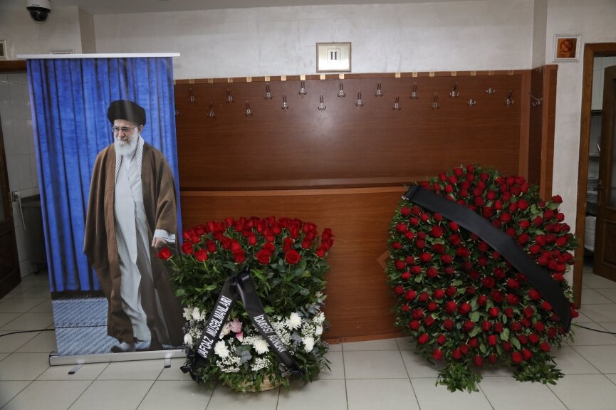 برگزاری مراسم چهلم شهادت آیتالله العظمی سید علی خامنهای در باکو